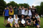Ultimate Frisbee Team bei der „Cellebration“