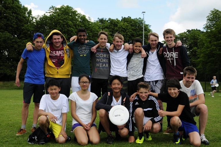 Read more about the article Ultimate Frisbee Team bei der „Cellebration“