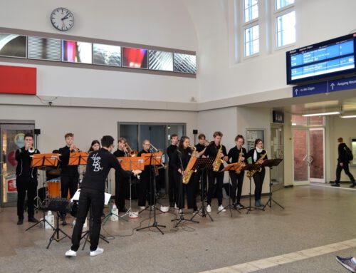 Hölty Bigband spielt im Celler Bahnhof