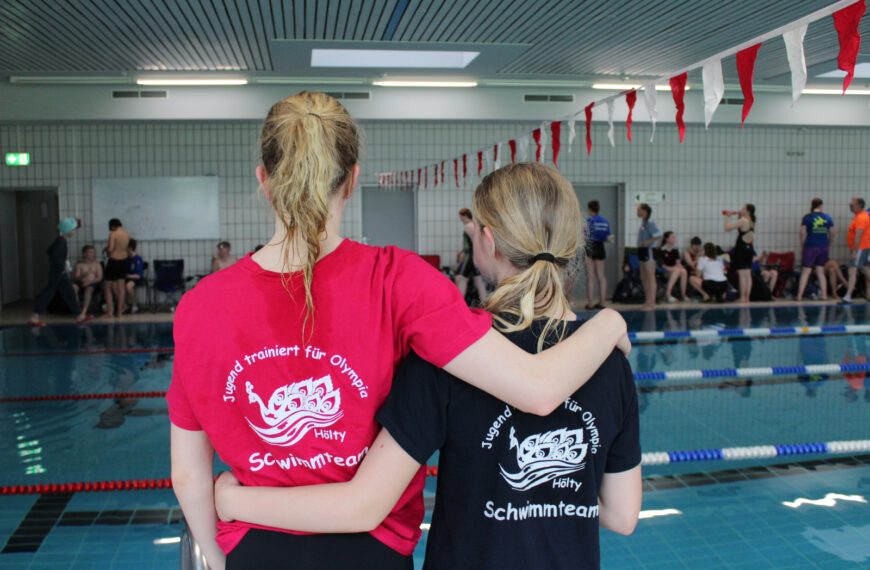 Bezirksentscheid Jugend trainiert für Olympia Schwimmen