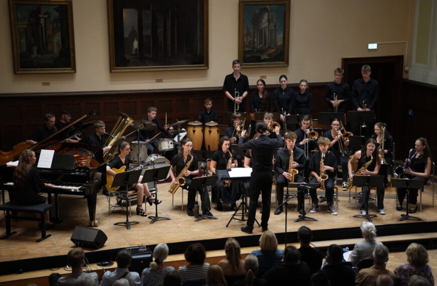 Jazz im Doppelpack – Gemeinsames Konzert der Hölty-Bigband und Celler Jugendbigband Tonspur