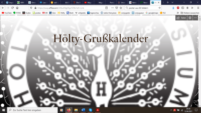Read more about the article Hölty-Grußkalender