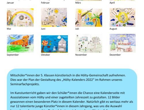 Der Hölty-Kalender 2022 (Seminarfachprojekt)