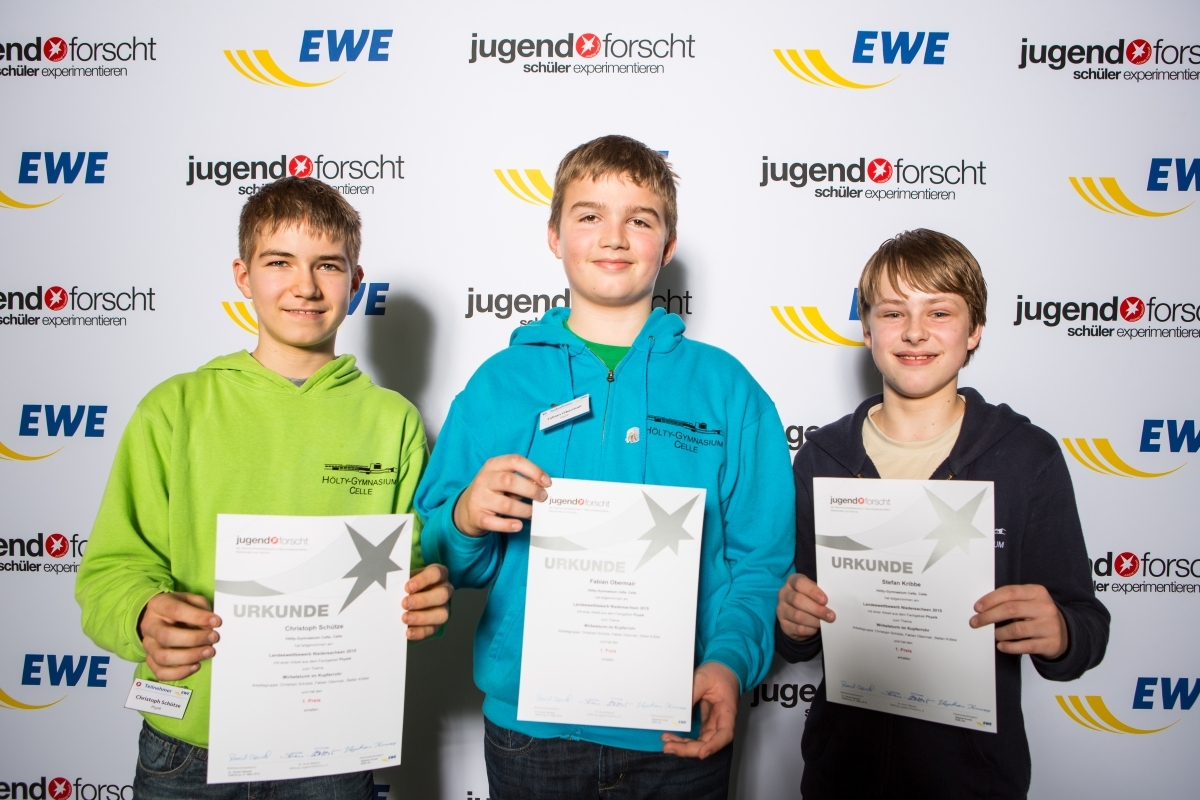 You are currently viewing Hölty-Schüler Landessieger beim Jugend forscht Wettbewerb