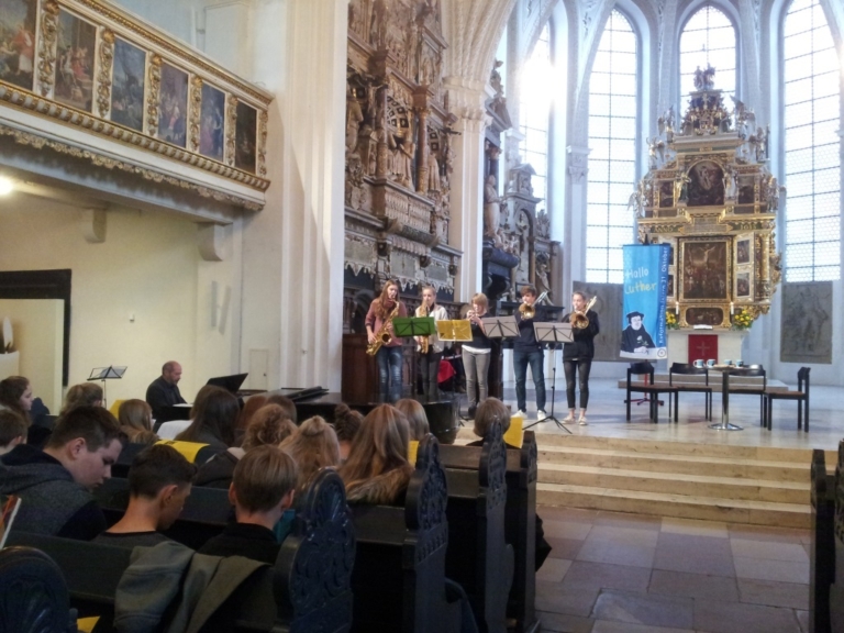 Read more about the article Schulgottesdienst des Hölty zum Reformationstag